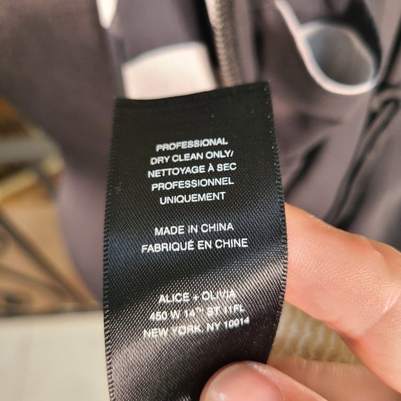 Alice & Olivia black white Maxi dress (SEE PICS) - Picture 12 of 12